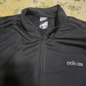 Adidas Black Zip-Up Jacket